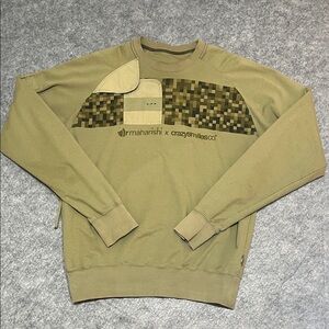 Maharishi x Crazysmiles.co Long Sleeve Cotton Crewneck Military Digital Camo
